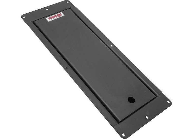 Extreme Max - Flipup Recessed Flushmount Motorcycle Wheel Chock For Enclosed Trailers 24in - 5001.6504