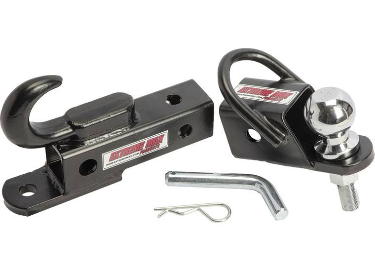 Extreme Max - 3way Atv Receiver Hitch With 2in Ball - 5001.6535