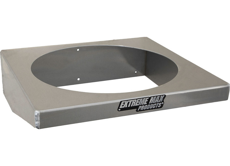 Extreme Max - Aluminum 5gallon Bucket Bracket For Race Trailer Garage Shop Enclosed Trailer Toy Hauler Silver - 5001.6727