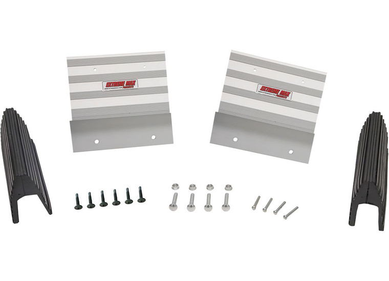 Extreme Max - Alum Ramp Kit For 2x8 Boards Premium Diy Truck & Trailer Loading Sys W/hd Ramp Ends Grip Plates - 5001.6801