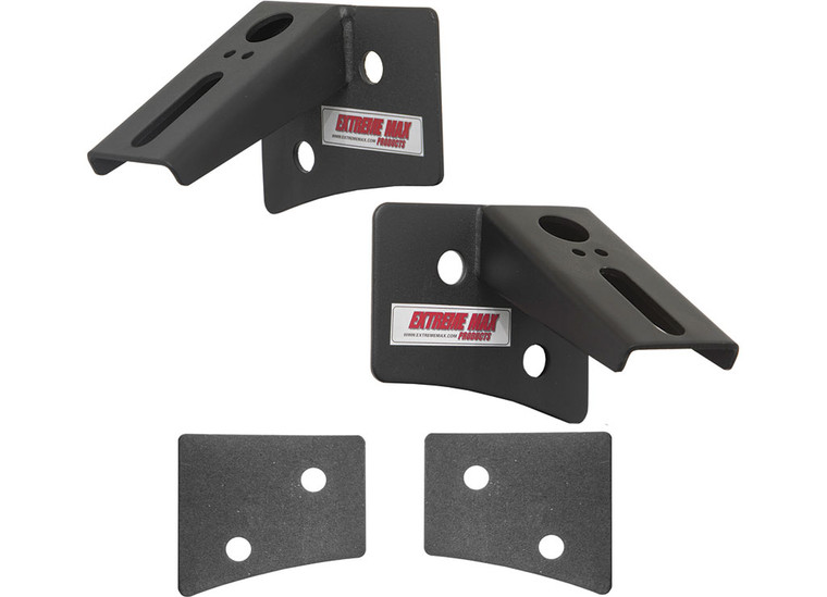 Extreme Max - A Pillar Windshield Hingemounting Brackets Jeep Wrangler - 5001.7024