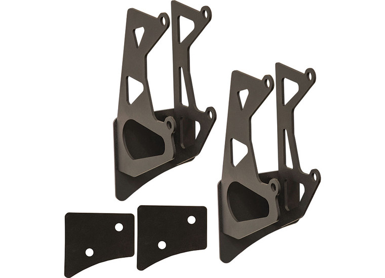 Extreme Max - Windshield Lower Corner Hingedual Led Light Brackets - 5001.7027