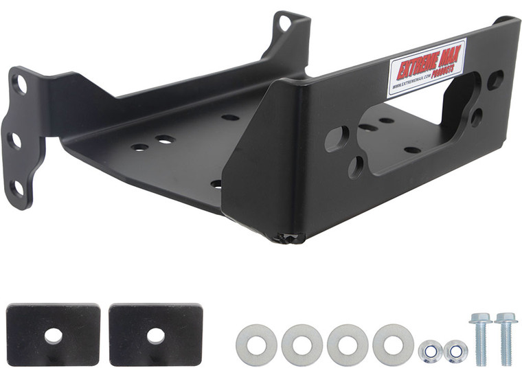 Extreme Max - Utv Winch Mount For Yamaha Viking Wolverine X2 Longhorn & Bull Side By Side - 5600.3341