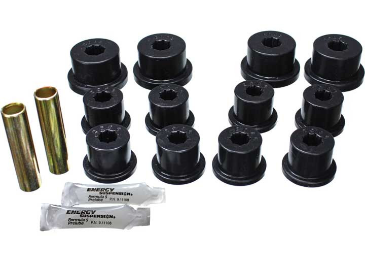 Energy Suspension - Front/rear Oem Leaf Spring Bushing Setblkperformance Polyurethane - 1.2101G