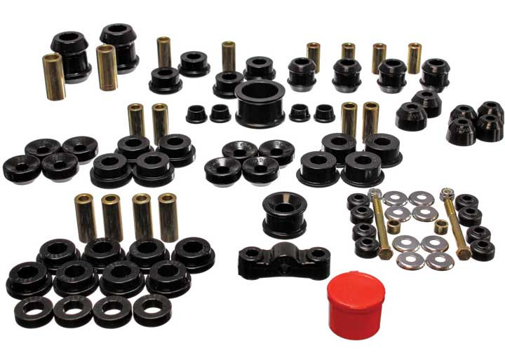 Energy Suspension - Hyperflex Hyperflex Hyperflex Master Bushing Setblkperformance Polyurethane - 16.18105G
