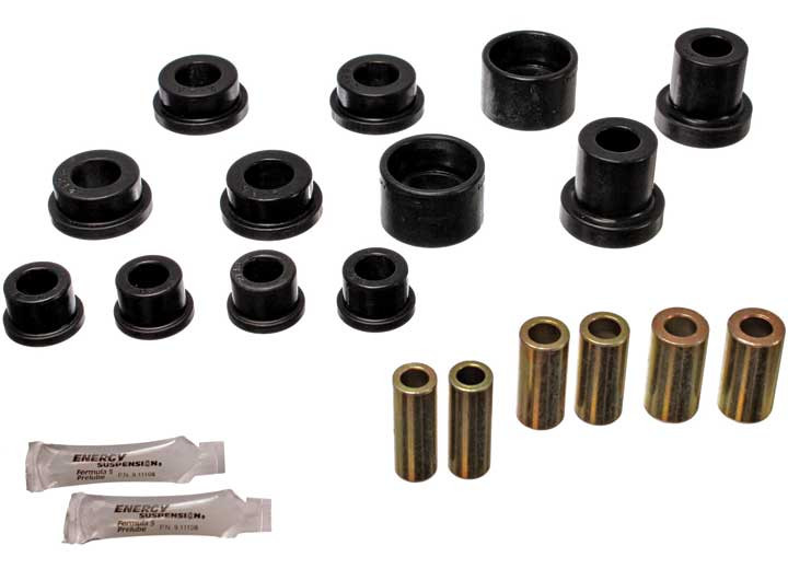 Energy Suspension - Rear Leaf Spring Bushing Setblkperformance Polyurethane1in Eye - 5.2102G