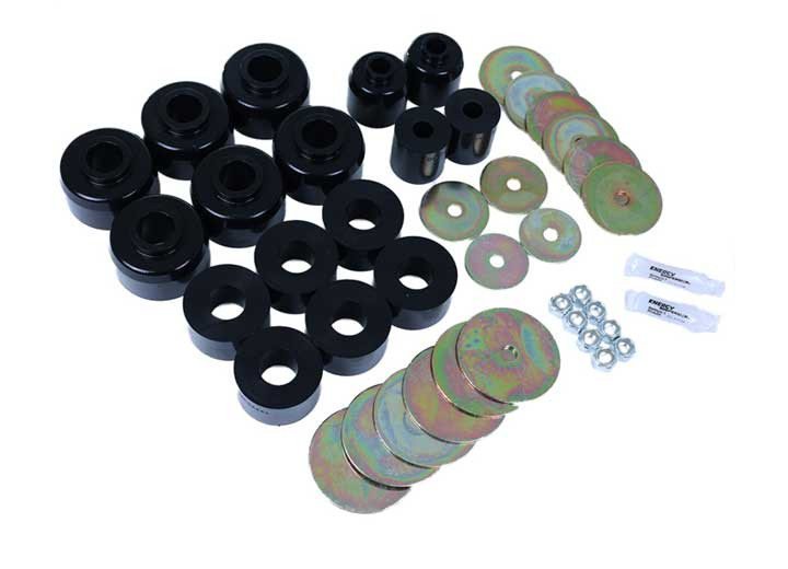 Energy Suspension - Body Mount Bushing Setblkperformance Polyurethane - 8.4114G
