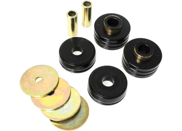Energy Suspension - Universal Soft Body Mount Bushings W/2 Complete Mountsblkperformance Polyurethane - 9.4102G