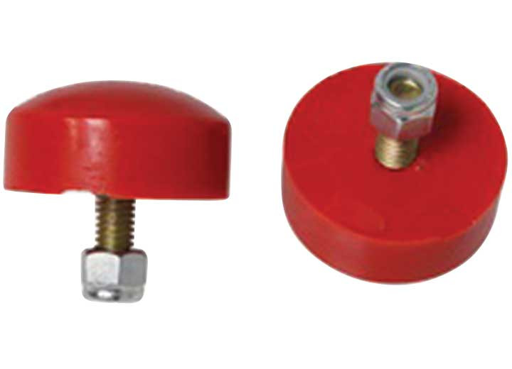 Energy Suspension - Universal Bump Stop Setredperformance Polyurethanebutton Head2/set - 9.9116R
