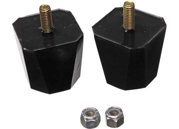 Energy Suspension - Universal Bump Stop Setblkperformance Polyurethanesquare Tapered2/set - 9.9136G