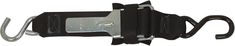 EPCO - Gator Tuff Zinc Transom Tiedowns2 In. X 6 Ft. Pair - BTDT6