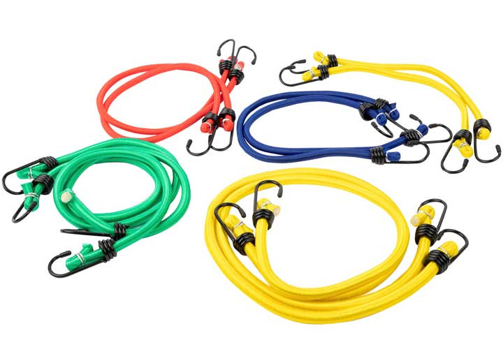 Erickson - 10 Pk Bag Assortment Of Bungey 13in18in24in30in36in Standard Bungey - 6619