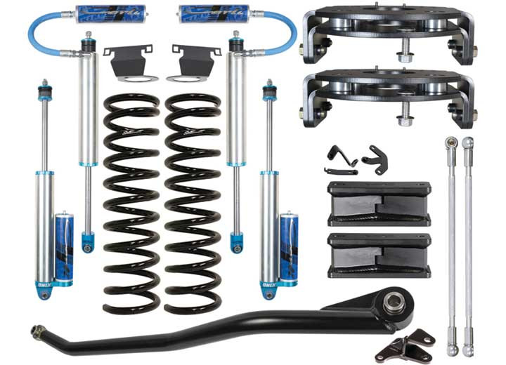 Carli Suspension - 1422 Ram 2500 Carli Tuned King 2.5in Remote Reservoir Pintop Shock Package/air - AS-DPT25SPKG-14-D-AR