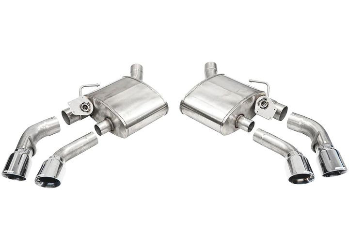 Corsa Exhaust - 16c Camaro Ss Zli 6.2l 2.75 In Axleback Exhaust Dual Rear Exit W/twin 4.0in - 14789