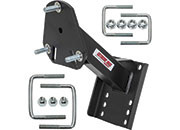 Extreme Max - High Mount Spare Tire Carrier For 5 & 6hole Tires Up To 16in Black - 3001.0081