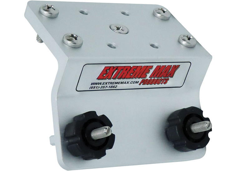 Extreme Max - Deluxe 45degree Alum Slider Base For Lund Sport Track Syss Incl Predrilled Mount Holes & Mount Hw - 3005.4161