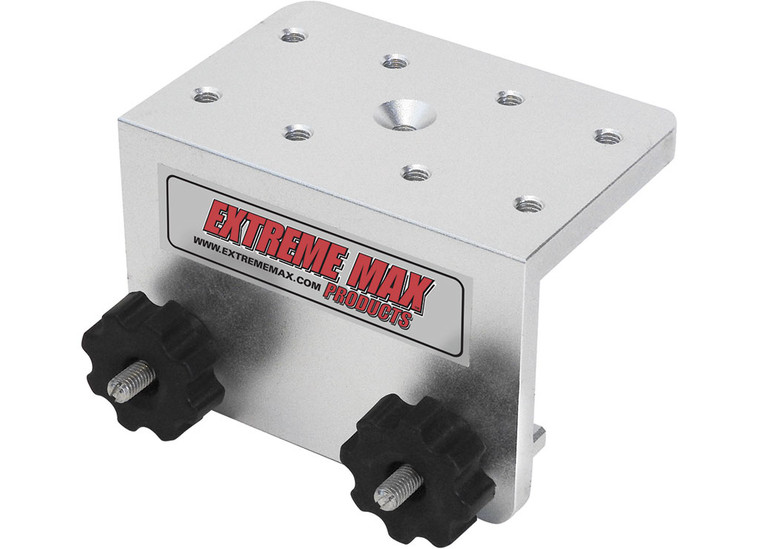 Extreme Max - 90degree Aluminum Slider Base For Lund Sport Track Systems - 3005.4405