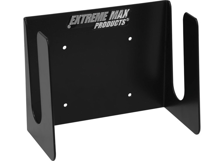 Extreme Max - Wallmount Alum Dirt Bike Stand Holder For Race Trailer/garage Shop/enclosed Trailer Blk - 5001.6681