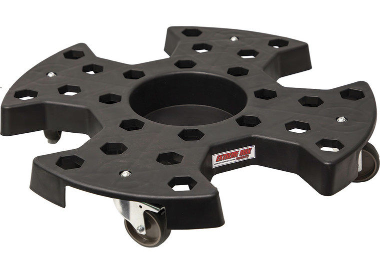 Extreme Max - Tire Dolly Hd W/locking Casters 360 Swivel Base Holds 5 Mounted Wheels Or 8 Loose Tires Up300 Lbs - 5001.6812