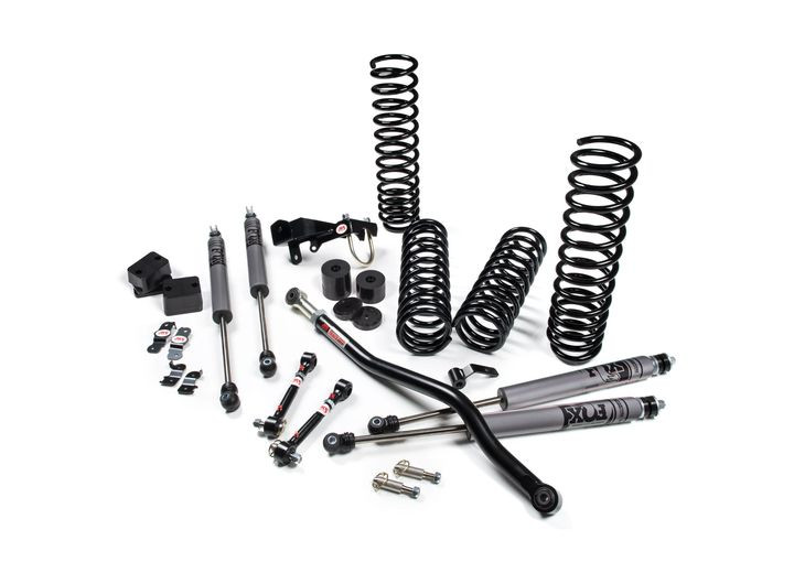JKS - 0718 Jeep Wrangler Jk Jventure 2dr 2.5in System W/ Fox 2.0 Performance Series Shocks - JSPEC103KFP