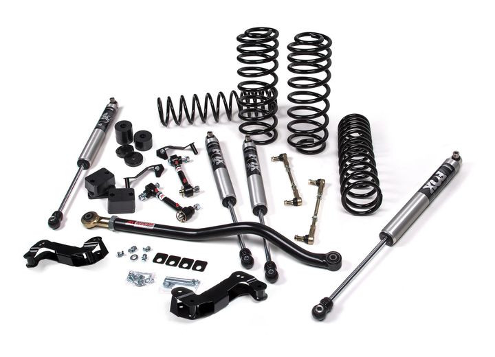 JKS - 18c Jeep Wrangler Jl Jkontrol 2.5in 4dr W/fox 2.0 Performance Series Shocks Std Rate Coils - JSPEC137KFP