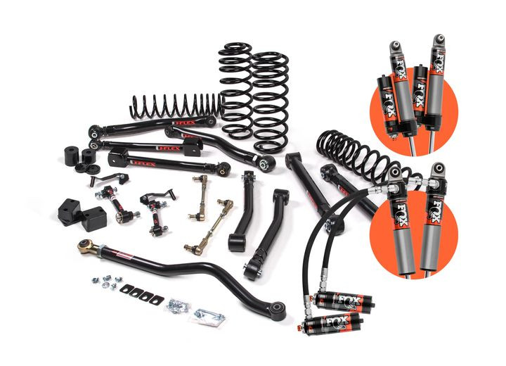 JKS - 18c Jeep Wrangler Jl Jkrawl 3in 2dr W/fox 2.5 Performance Elite Shocks Std Rate C - JSPEC147PES