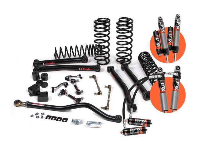 JKS - 20c Jeep Wrangler Jl Jkonnect 3.5in 4dr W/fox 2.5 Performance Elite Series Shocks - JSPEC159PES