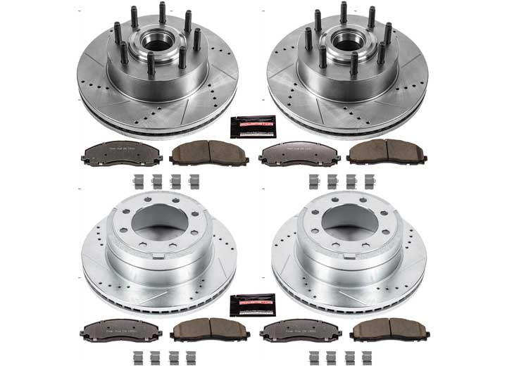 Powerstop - Z36 Truck And Tow Performance Brake Kit - K6820-36