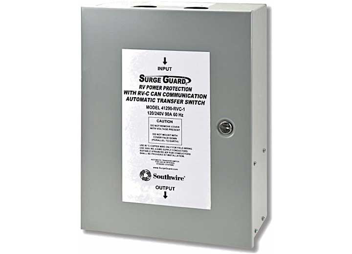 Southwire - 90amp Surge Guard Plus Automatic Transfer Switch - 41390RVC