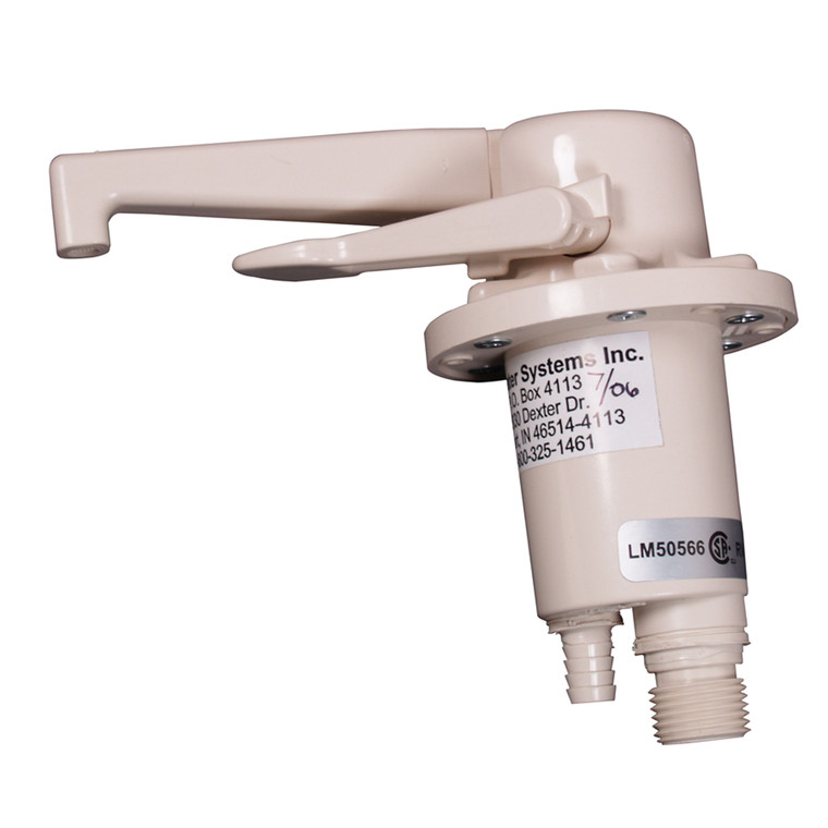 Zebra RV - Dual Flow Water Pump And Faucetcolonial White - R3700CW