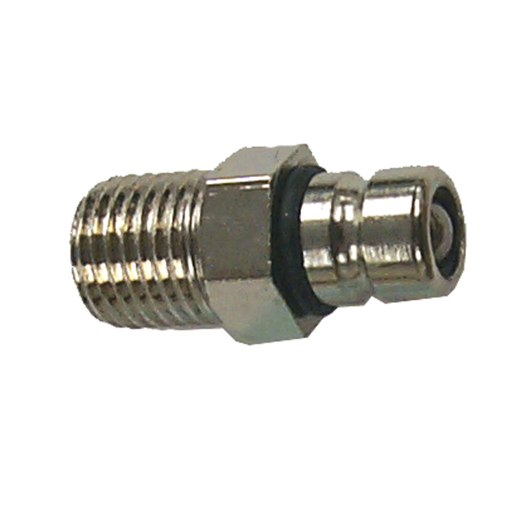 Sierra Marine - Tank Connector. Size:1/4in Or 6.4mm Npt. Connector Type:male. O.d.:.432 - 18-8071