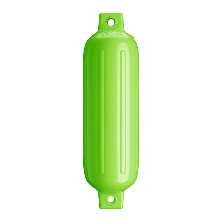 Polyform - 5.5in X 19in Twin Eye Fender G3 Lime - G-3 LIME