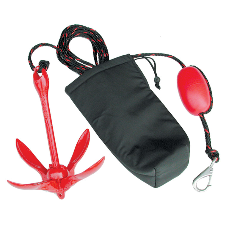 Airhead Sports - Jet Logic Complete Folding Anchor System25ft31/3 Ibs - A-2