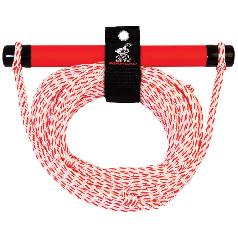 Airhead Sports - Water Ski Rope With Eva Grip75ft Red/white - AHSR-1EVA