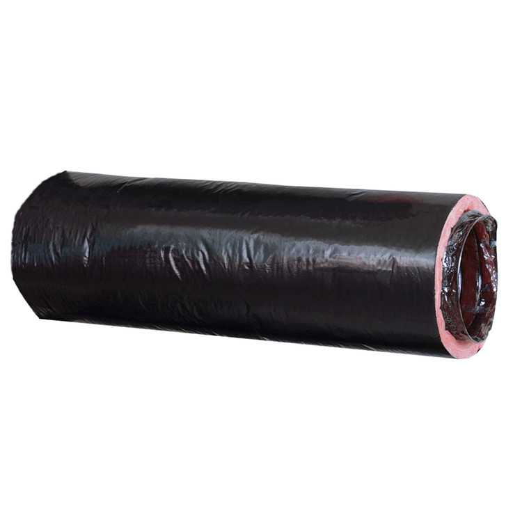 Extreme Max - Black Insulated Flexible Duct (hud Approved) 10 In X 25 Ft - 720.102