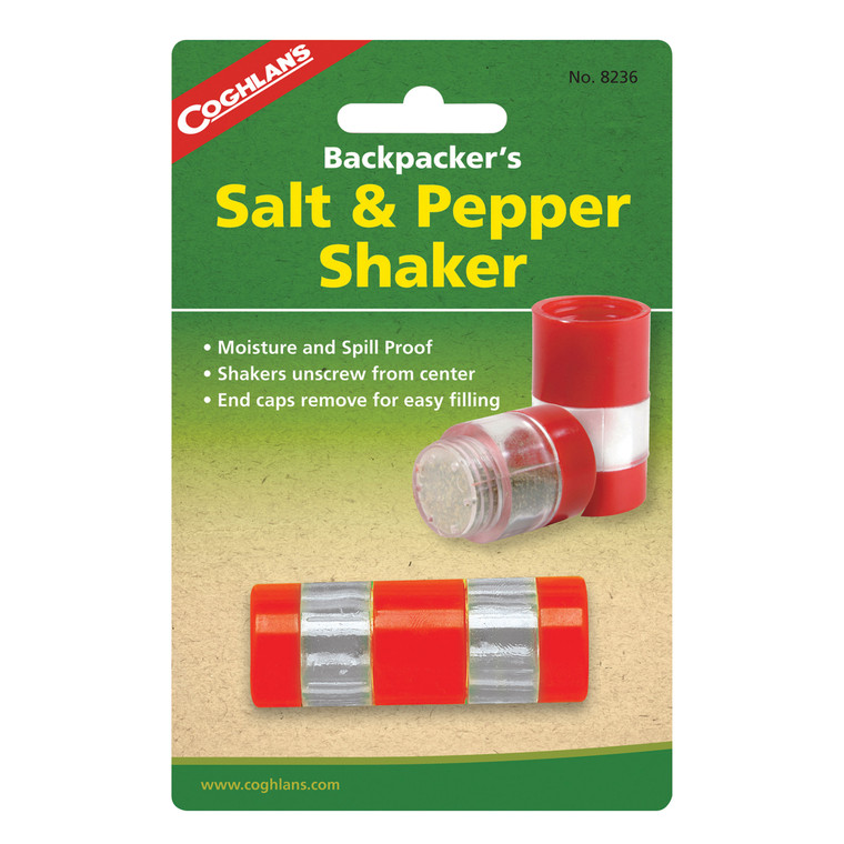 Coghlans - Backpacker's S Salt And Pepper Shaker - 8236