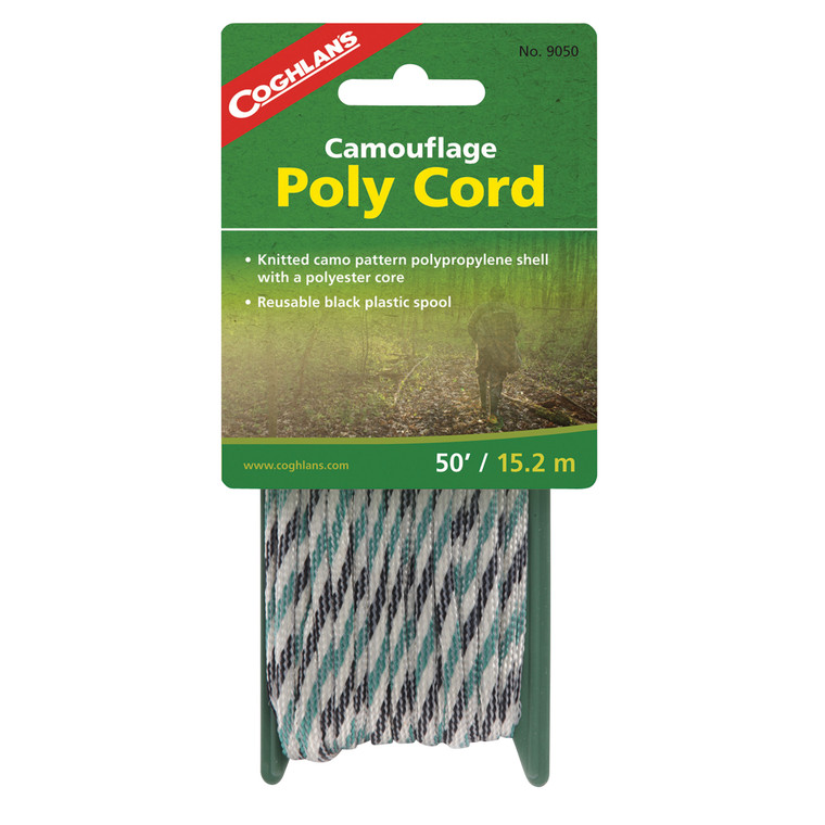 Coghlans - Camouflage Poly Cord50ft - 9050
