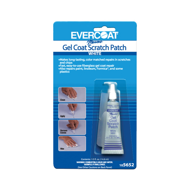 ITW Evercoat - Gel Coat Scratch Patch1 Oz White - 105652