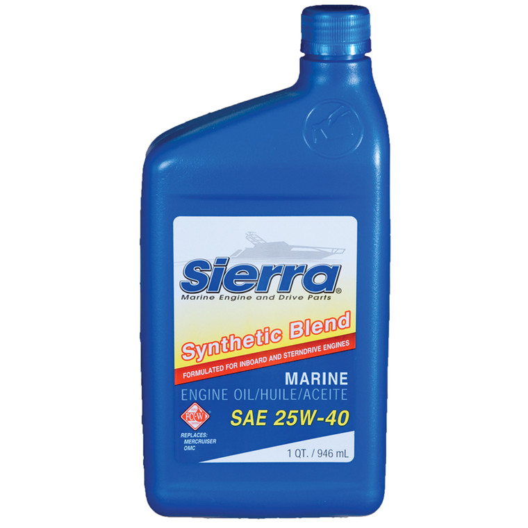 Sierra Marine - Synthetic Blend Mercruiser Sterndrive Engine Oil  Qt - 18-9440-2