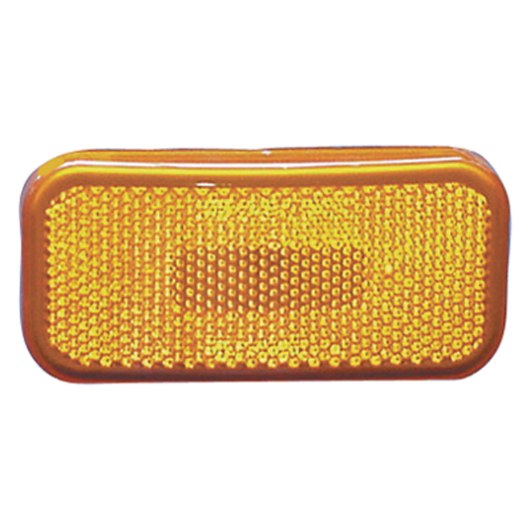 Creative Group - Command Clearance Light Lens Rectangular W/rounded Corners Amber - CMD-89-237A