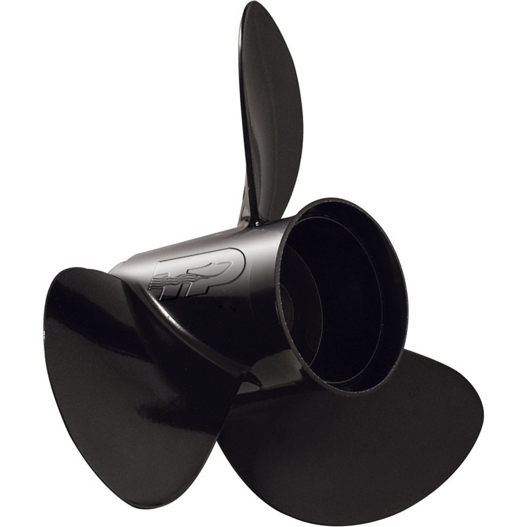 Turning Point Propellers - Hustler Boat Propeller(series R1) 10.125x13 3 Blade Aluminum Rh (std) (21201310 - 21201310
