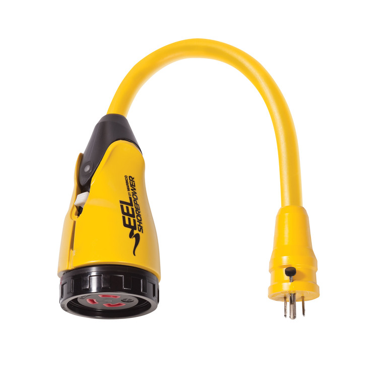 Park Power - Eel Shorepower Pigtail Adapter15a Male To 30a Female - P15-30