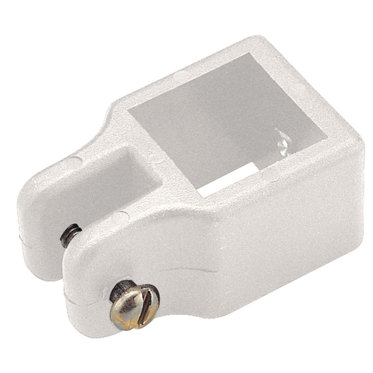 Sea Dog - Nylon Square Tube Top Slide White1in - 273561-1