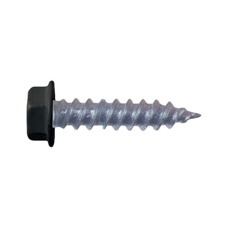 AP Products - Hex Washer Head 8 X 1 Black (50/ctn) - 012-TR50BL 8 X 1