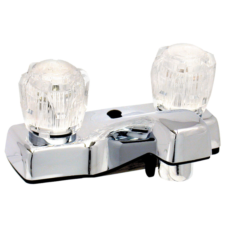 Valterra - Lavatory Faucet 4in 2 Knob Plastic Chrome - PF212307
