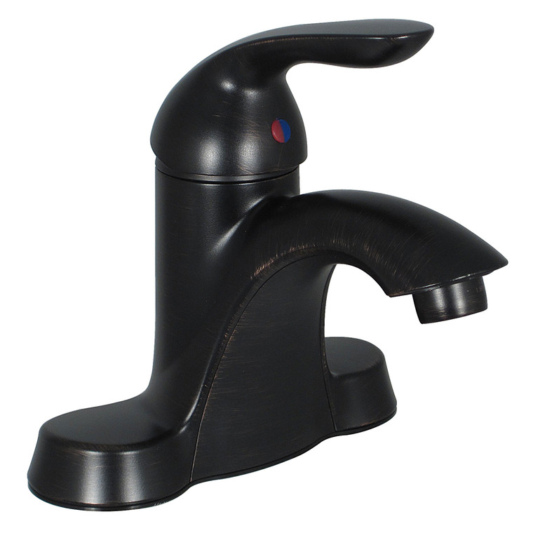 Valterra - Bathroom Faucet 4in Hybrid Tall 1 Lever Ceramic Disc Rubbed Bronze - PF232521