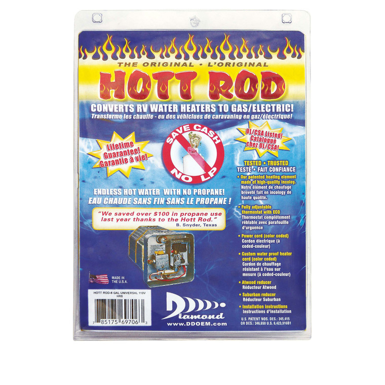 Valterra - 6 Gallon Hott Rod Conversion Kit - DGR6VP