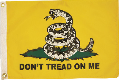 Taylor Made - Donint Tread On Me 12x18 Flag - 1617