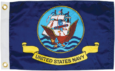 Taylor Made - 12x18 Navy Flag - 5621