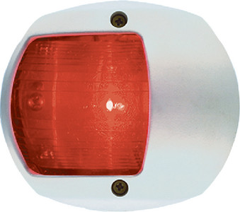 Perko - Navigation Side Lightred With White Polymer Base - 0170WP0DP1